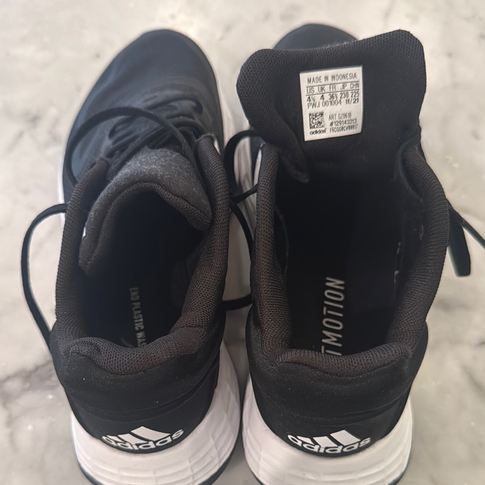 Adidas Kids Black Shoes- never worn